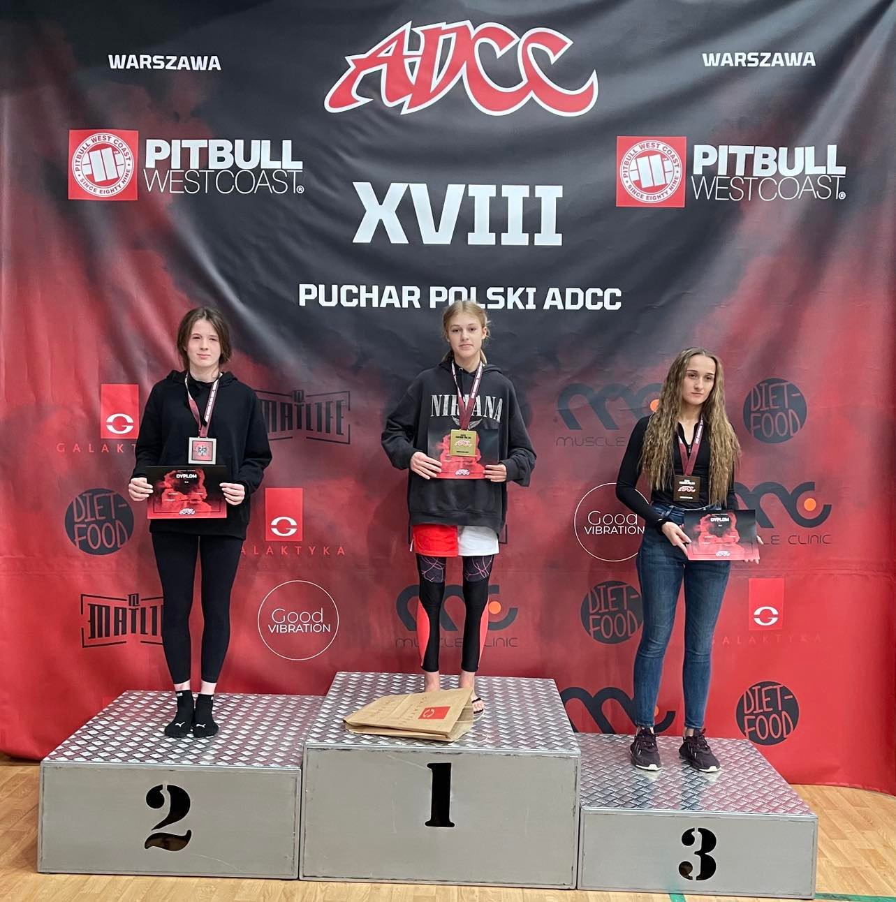 Drugie Miejsce w kat. Junior na XVIII Pucharze Polski ADCC